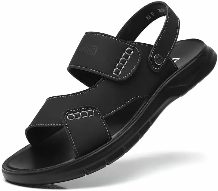 2025 summer new men's breathable sandals soft sole casual beach shoes