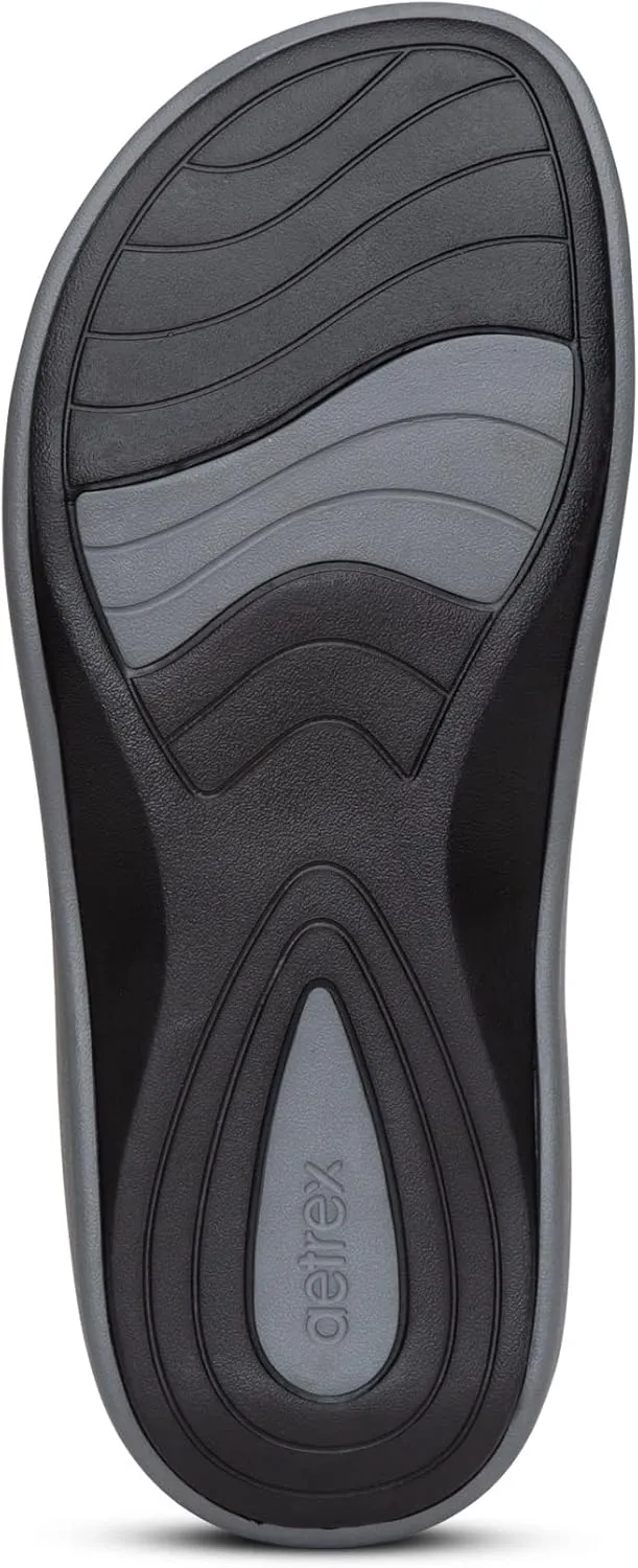 Aetrex Jillian Water-Friendly Sport Sandals for Women - Adjustable Strap Comfort Womens Sport Sandals for Beach Summer