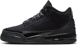 Air Jordan 3 Retro Green Glow Big Kids' Shoes (DM0967-001, Black/White/Dark Charcoal)