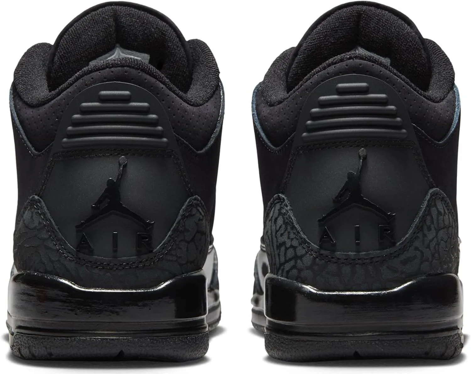 Air Jordan 3 Retro Green Glow Big Kids' Shoes (DM0967-001, Black/White/Dark Charcoal)