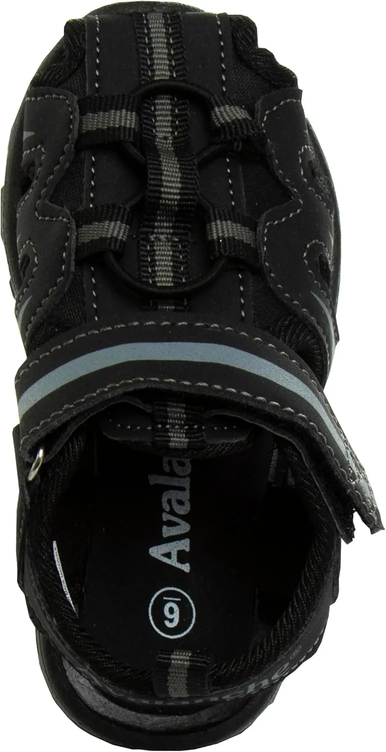 Avalanche Boy's Summer Outdoor Closed-Toe Sport Sandals