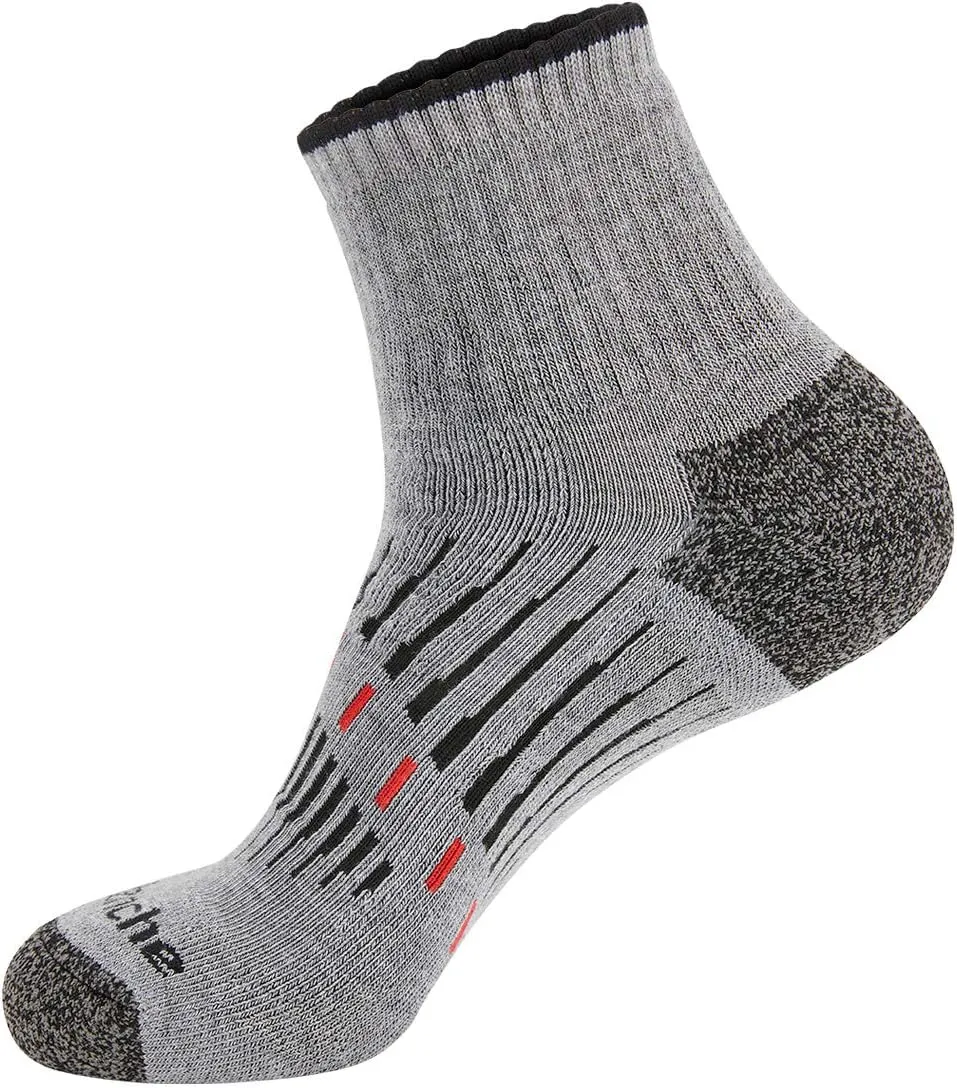 Avalanche Men's Blister Resistant Everyday Performance Quarter Socks 2-Pack
