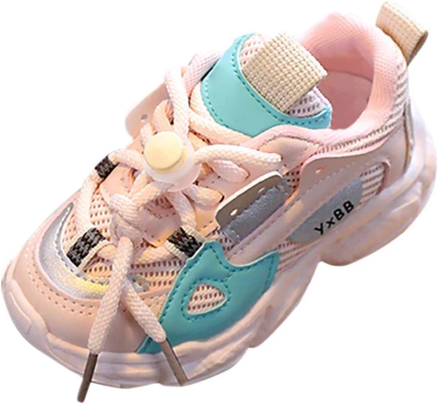 Baby Toddler Shoelace Sneaker Mesh Breathable Infant Newborn First Walking Sport Shoes Sole Non Slip Light Shoes