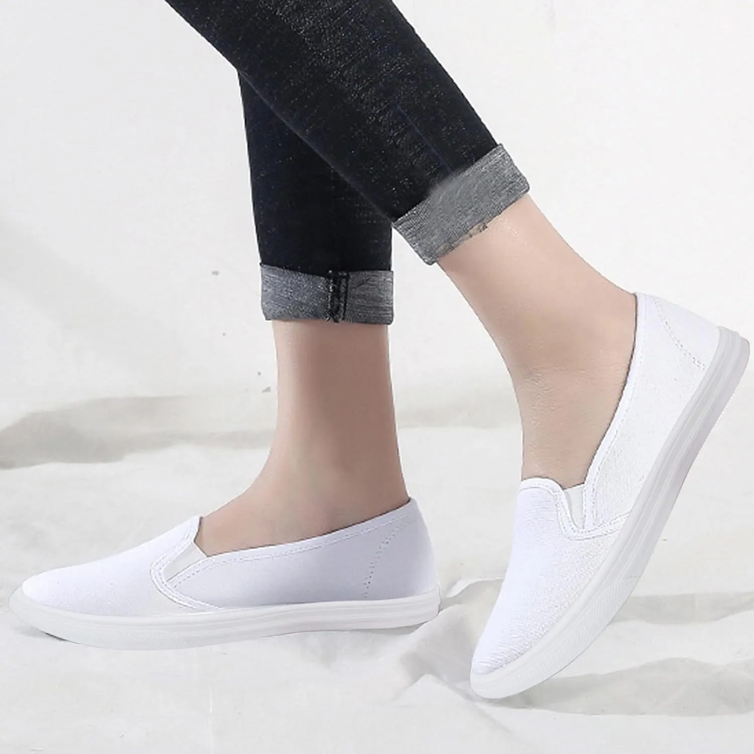 Barefoot Shoes Women Slip on Loafers for Women 2024 Comfortable Dressy Slip onLightweight Breathable Christmas Tennis Shoes for Men Running Shoes for Women