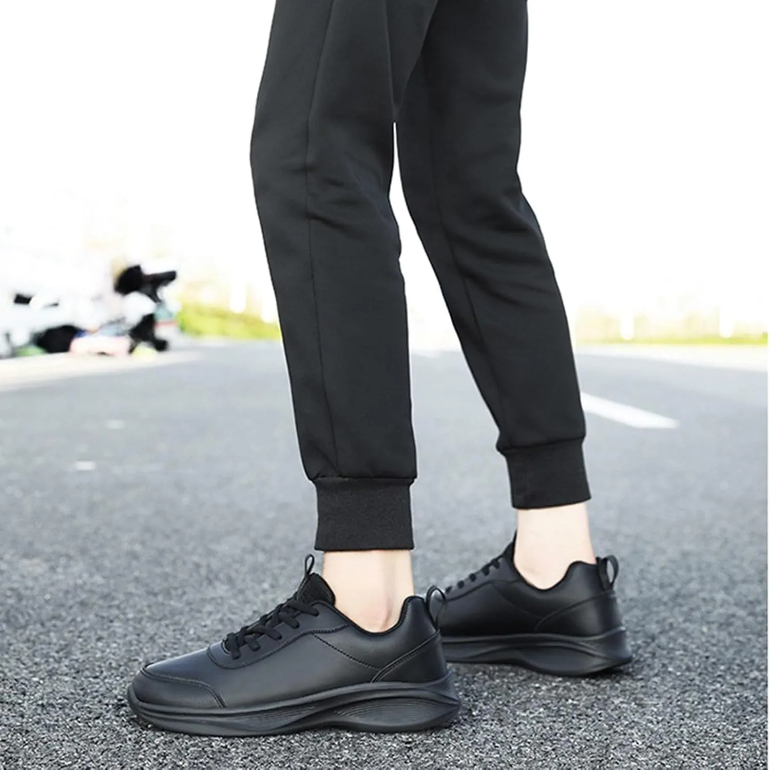 Barefoot Shoes Women White Platform Sneakers Women's Loafers & Slip-Ons Keep Warm Flat Bottom Christmas Shoes for Women Wide Comfort Cute Casual Slip On Lightweight