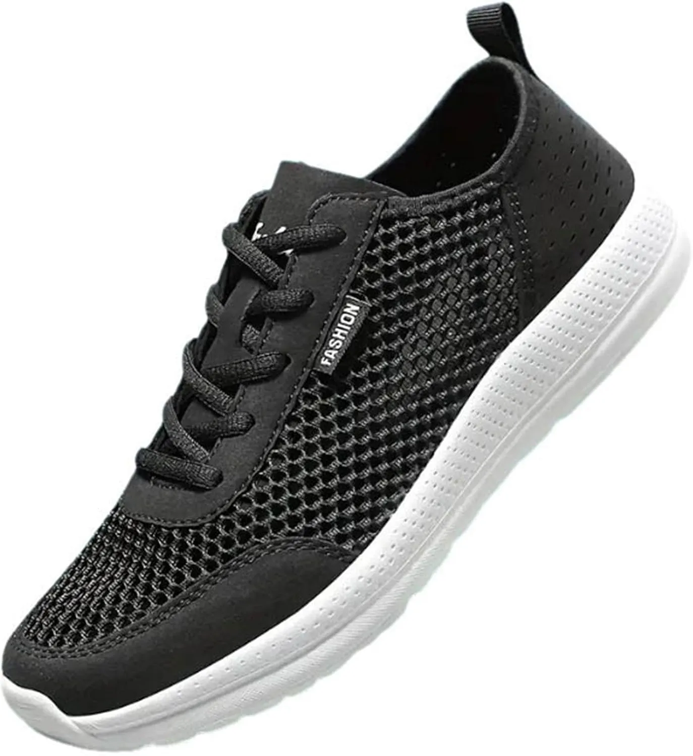 Breathable Mesh Men's Lace-Up Shoes Lightweight Comfortable Sneakers for Athletic Training, Jogging & Casual Outdoor Activities Summer Spring Fashionalbe Footwear for Men