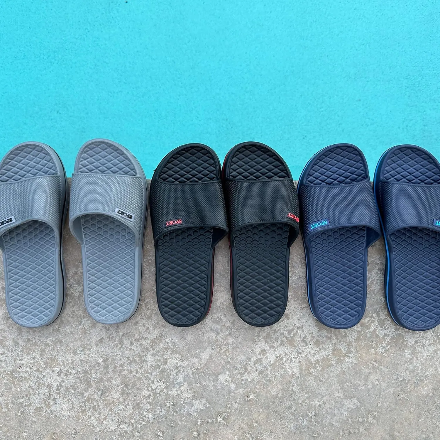 Cammie Men's Slip On Sport Slide Sandals