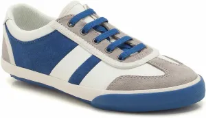 Clarks 00488 Boys Alfie Fun T Shoe,White/Blue,12 W US