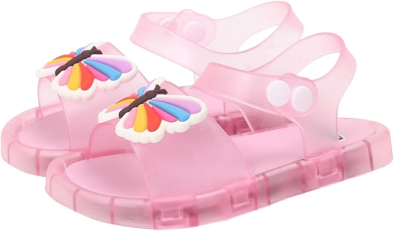 Classic Open Toe Flat Sandals Children's Luminous Slippers Jelly LED Light Sandals Small And Medium Children's Summer Princess