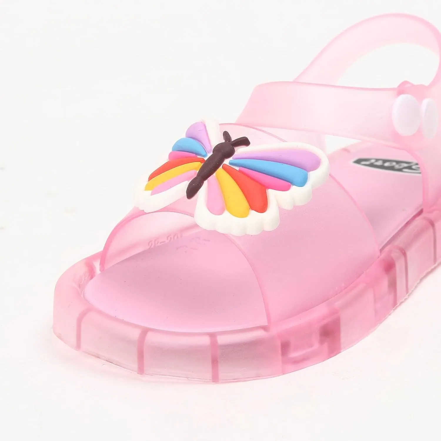 Classic Open Toe Flat Sandals Children's Luminous Slippers Jelly LED Light Sandals Small And Medium Children's Summer Princess