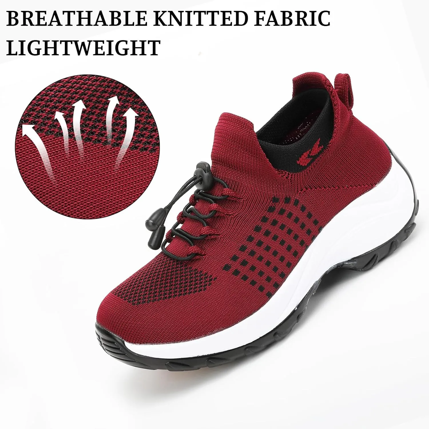 Comfort Wear Shoes for Women Comfortwear Orthopedic Shoes for Women Plantar Fasciitis Arch Support Non Slip Walking Sneakers Ortho Stretch Cushion Shoe Unisex