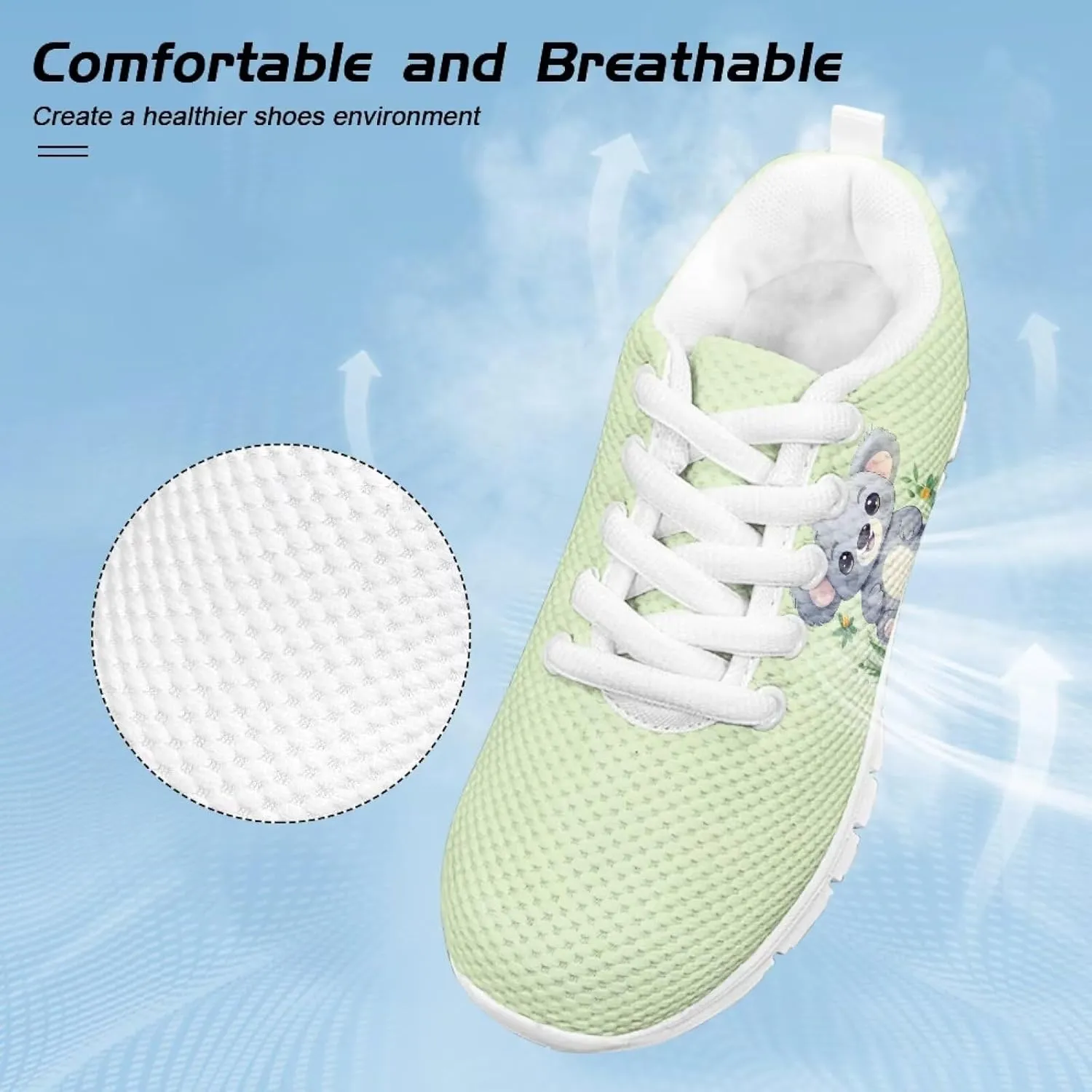 Cute Shoes for Teen Girls Everyday Kids Running Sneakers Non Slip