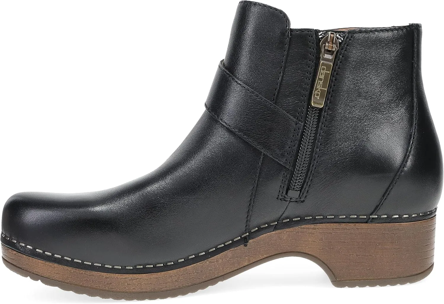Dansko Brennan Ankle Bootie with Stylish Accents for Women - Memory Foam and Arch Support for All -Day Comfort and Support - Lightweight EVA Outsole for Long-Lasting Wear