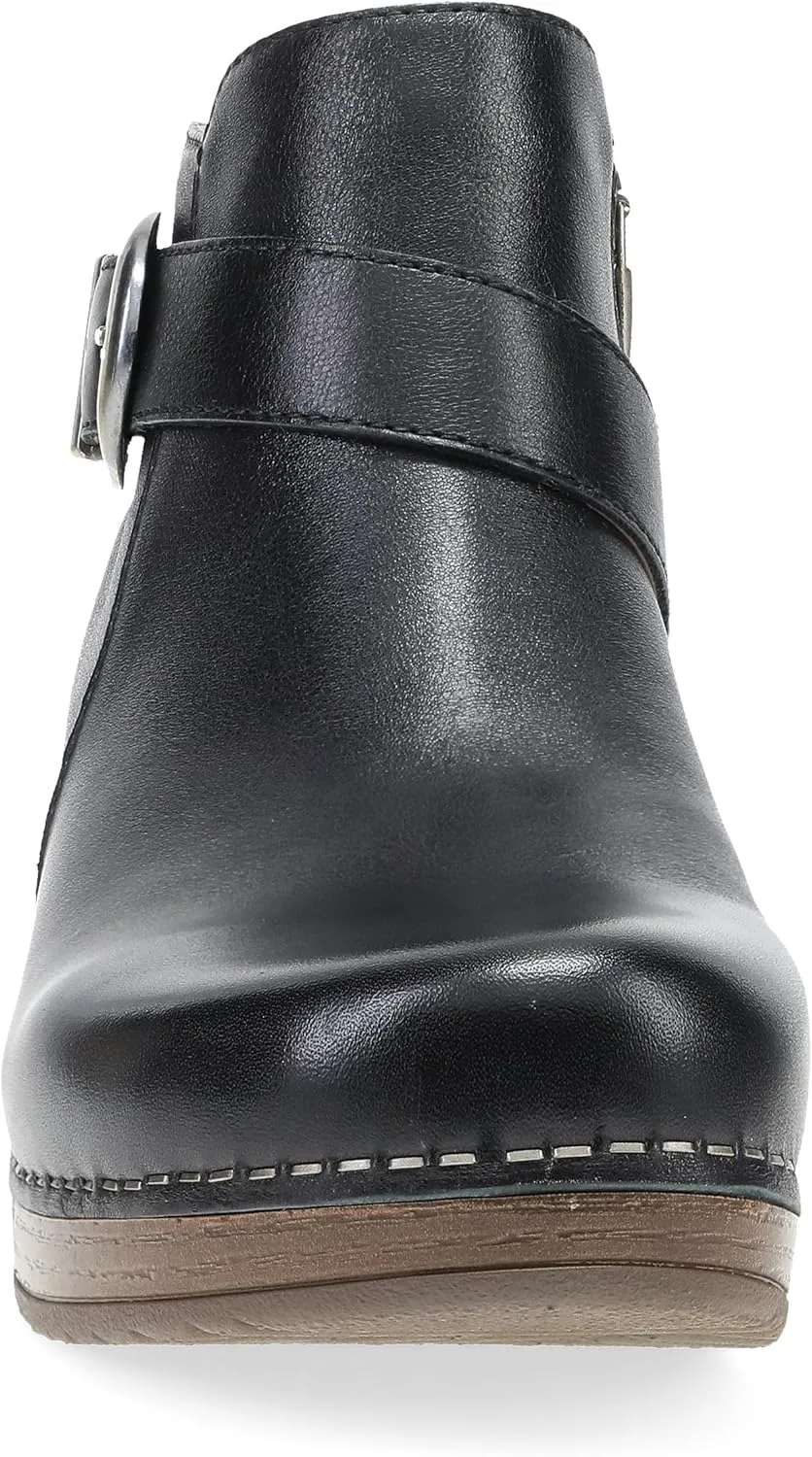 Dansko Brennan Ankle Bootie with Stylish Accents for Women - Memory Foam and Arch Support for All -Day Comfort and Support - Lightweight EVA Outsole for Long-Lasting Wear