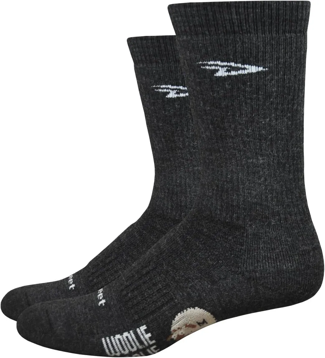 DEFEET | Woolie Boolie 6" Cycling Socks | For Biking, Running, & Everyday Adventures