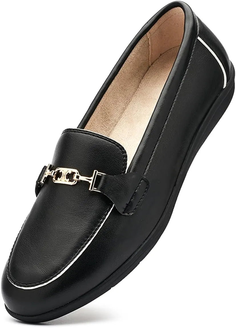 DeYashopin Women's Flats Shoes Non-Slip Ballet Shoes for Dressy Occasions,Walking and Driving Lightweight & Flexible for Comfort