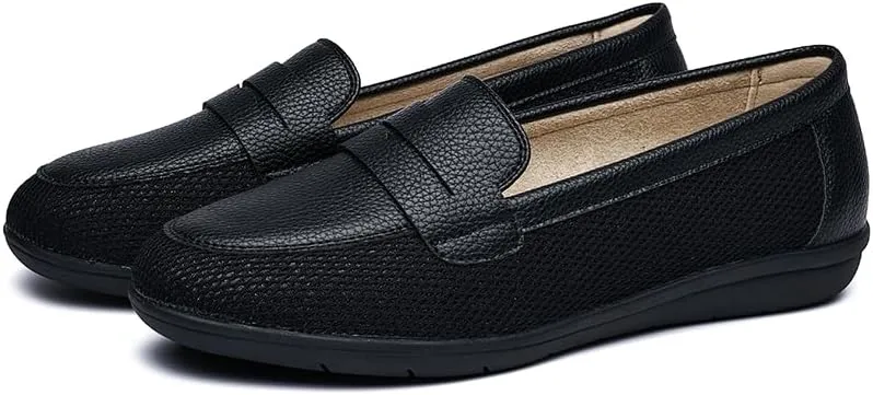 DeYashopin Women's Flats Shoes Non-Slip Ballet Shoes for Dressy Occasions,Walking and Driving Lightweight & Flexible for Comfort