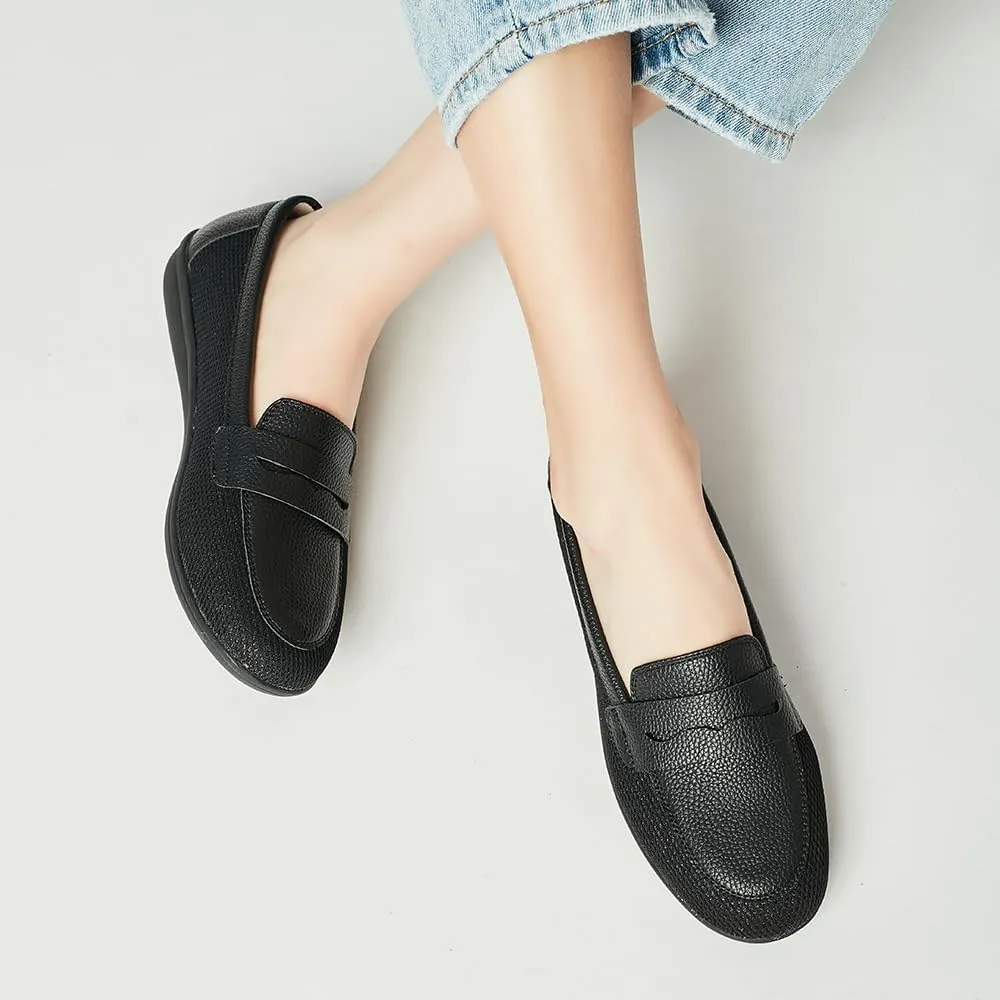 DeYashopin Women's Flats Shoes Non-Slip Ballet Shoes for Dressy Occasions,Walking and Driving Lightweight & Flexible for Comfort