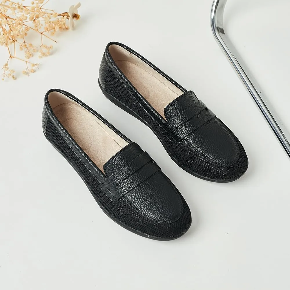 DeYashopin Women's Flats Shoes Non-Slip Ballet Shoes for Dressy Occasions,Walking and Driving Lightweight & Flexible for Comfort