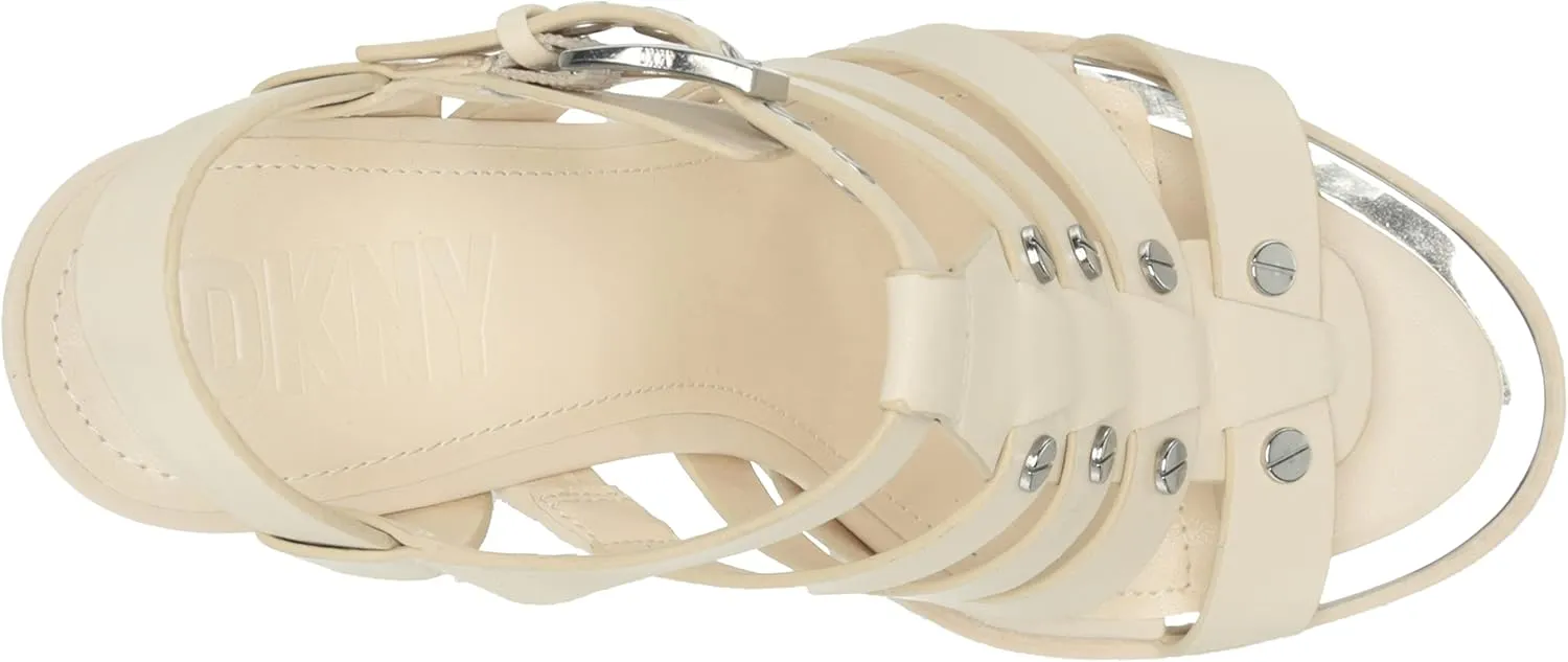 DKNY Women's Everyday Block Heel Bria-Slingback San Heeled Sandal
