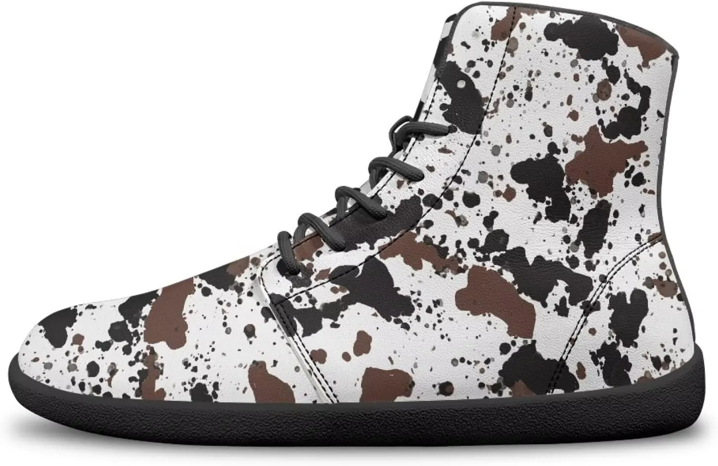 Doojoayie Cool Hightop Shoes for Men Wide Width Fashion Parkour Shoes for Teenager