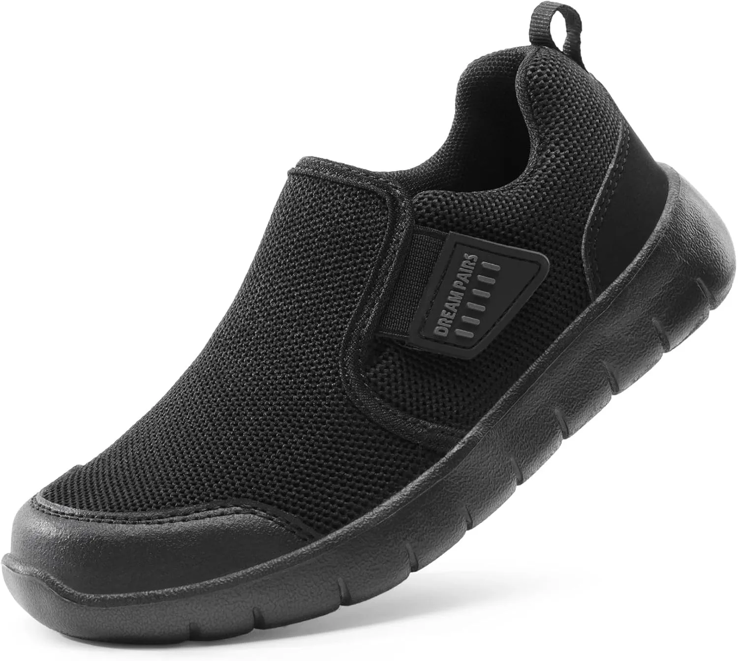 DREAM PAIRS Boys Girls Shoes Kids Slip on Tennis EZ-Ons MightyMovers Running Athletic Barefoot Zero Drop Sports Sneakers