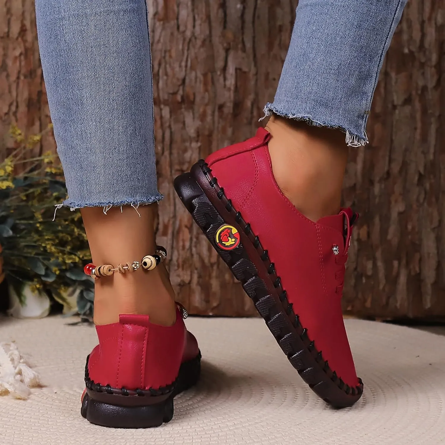 Dress Shoes for Women Loafers for Woman Comfortable & LightweightIndoor and Outdoor Soft Sole Fashion Christmas Shoes Athletic Womens Hiking Shoe