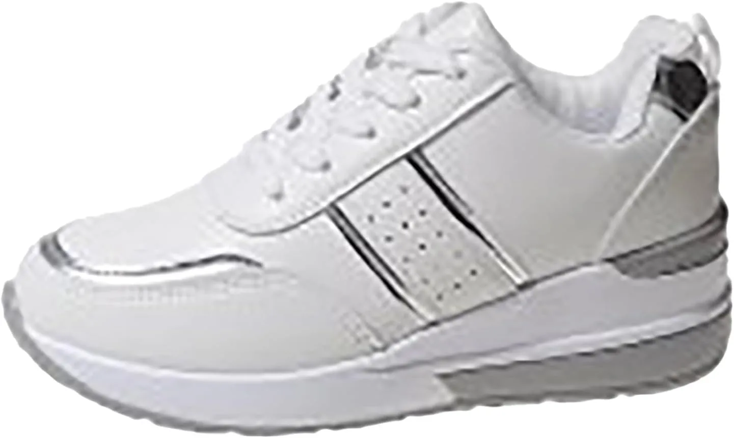 Dress Sneakers Men Mens Running Shoes Men's Casual Slip-on Loafers Wide Toe Box Trendy Casual Platform Loafers for Women Women's Sneakers in White in Wide Width