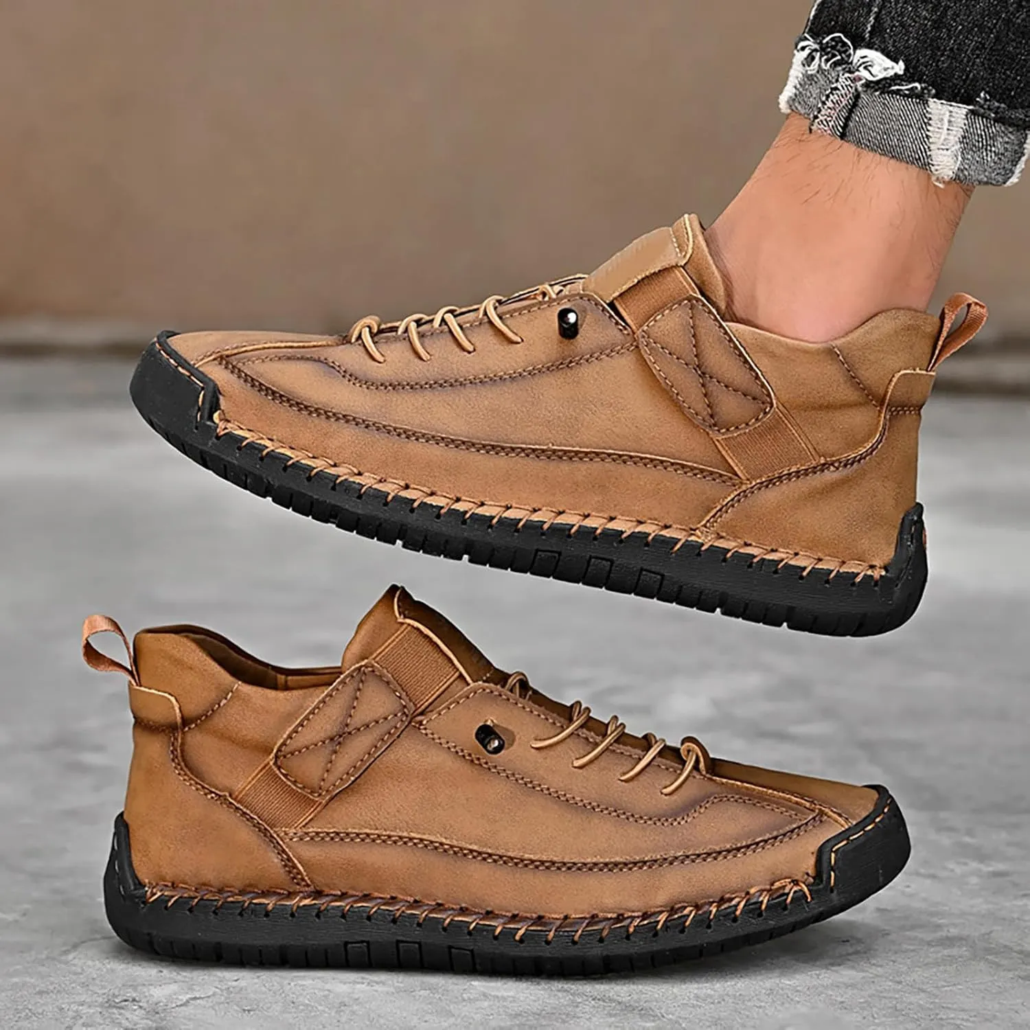 Dress Sneakers Men Slip On Plantar Fasciitis Shoes Women Men's Casual Dress Sneakers Women's Wide Loafers Women Loafers Dress Sneakers Men Wide