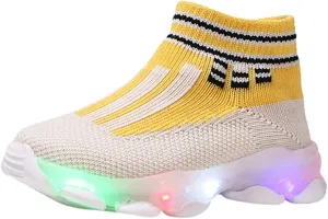 EnJoCho Baby Breathable Shoes Led Light Children Sport Luminous Shoes Girls Kids Baby Shoes Running Shoes