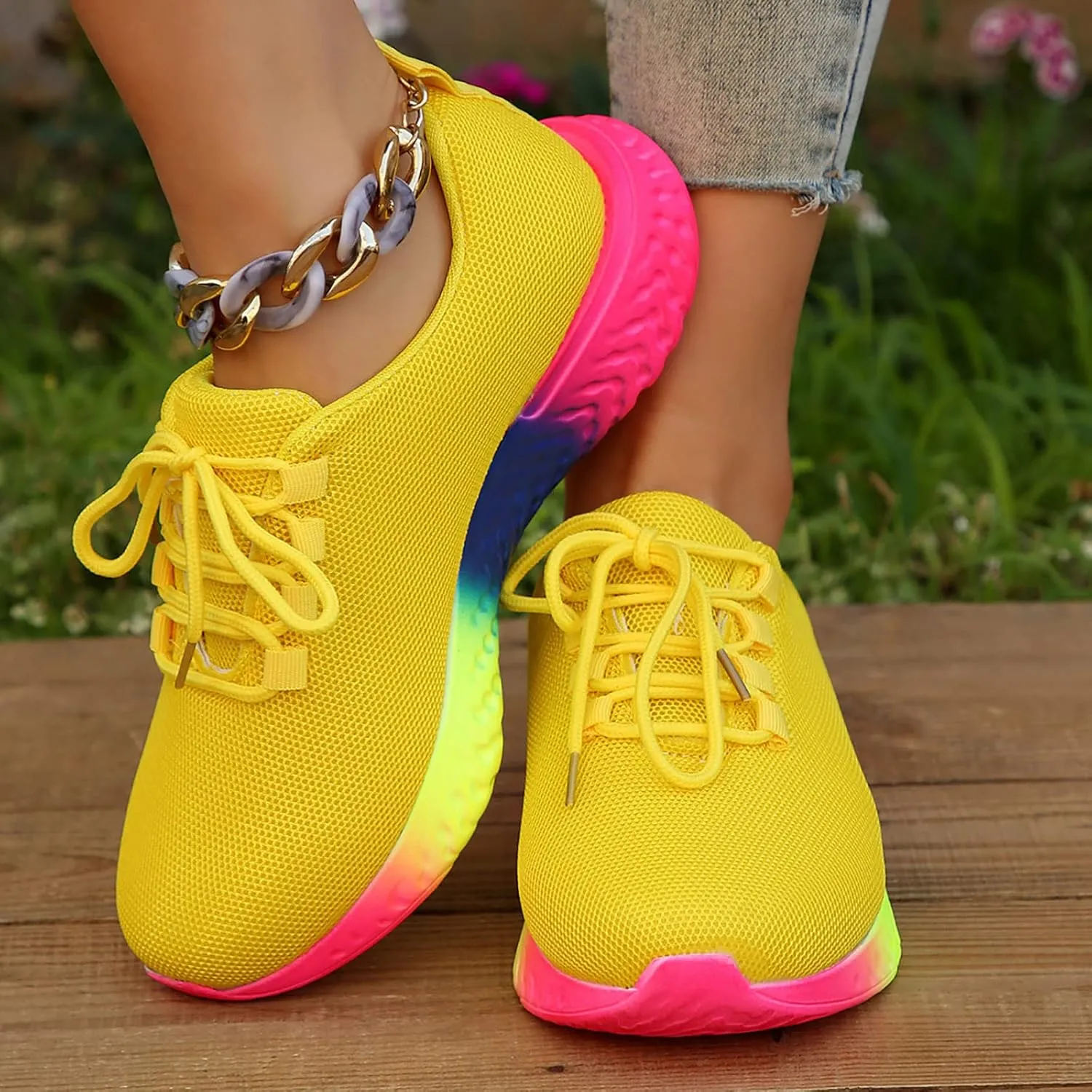 Extra Wide White Sneakers for Women Slip On Tennis Shoes Women Size 11 White High Top Canvas Shoes Women Wedges Sneakers for Women Comfy Work Shoes for Women On Feet All Day
