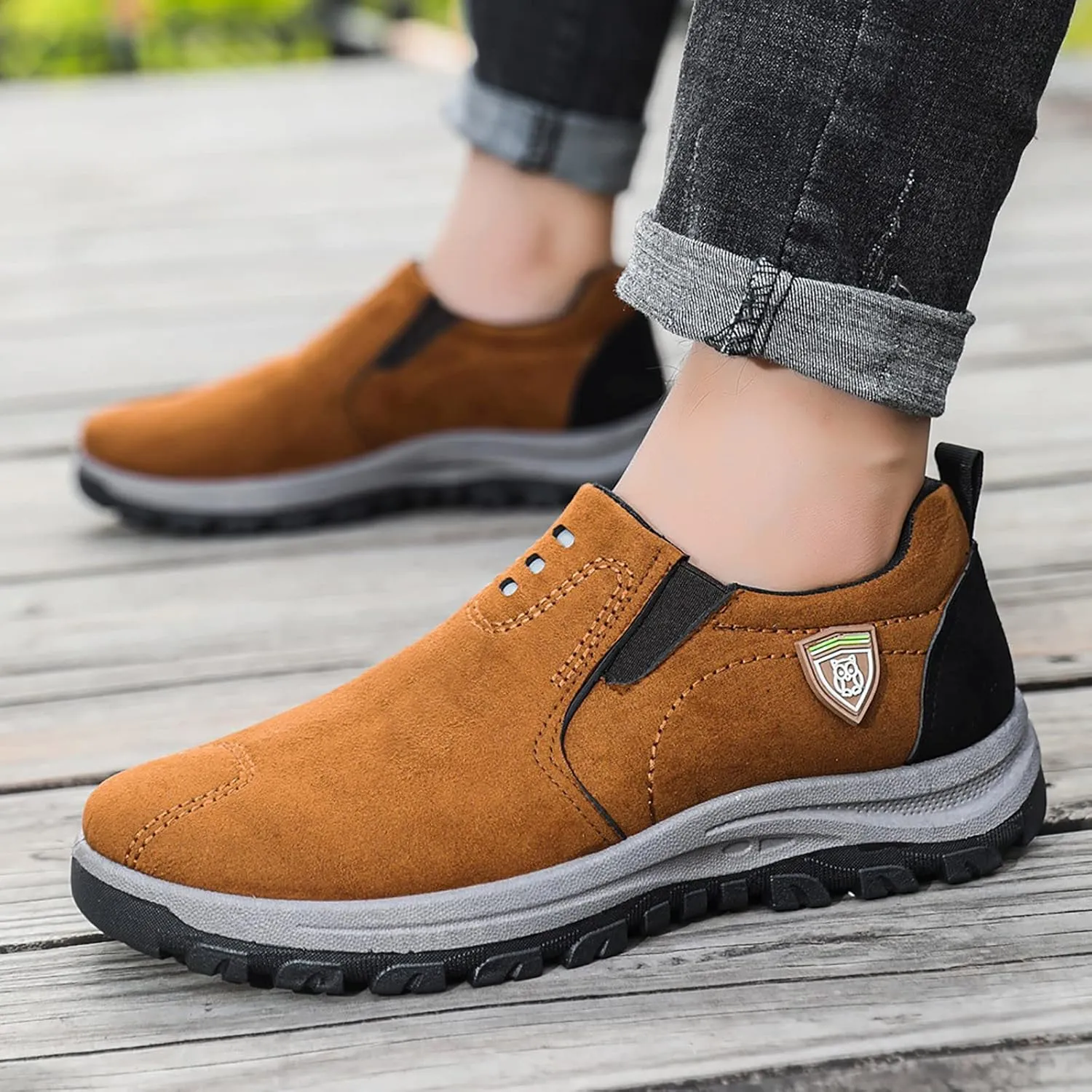 Fall Shoes for Women 2024 Walking Sneakers for Women Wide Width Loafers for Women Comfy Casual Closed Back Christmas Loafers Women Wide Toe Box Trendy Casual
