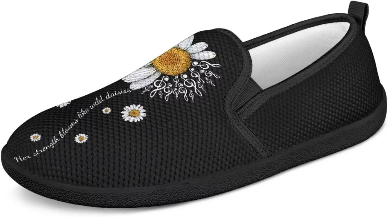 Fashion Sneakers for Women Shoes Lightweight Walking Casual Slip Ons Comfortable Art Painted Soft Athletic Travel Shoes for Ladies Sea Serise US Size 6-11