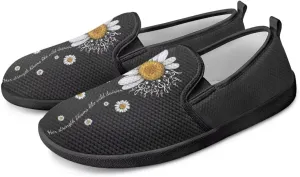 Fashion Sneakers for Women Shoes Lightweight Walking Casual Slip Ons Comfortable Art Painted Soft Athletic Travel Shoes for Ladies Sea Serise US Size 6-11