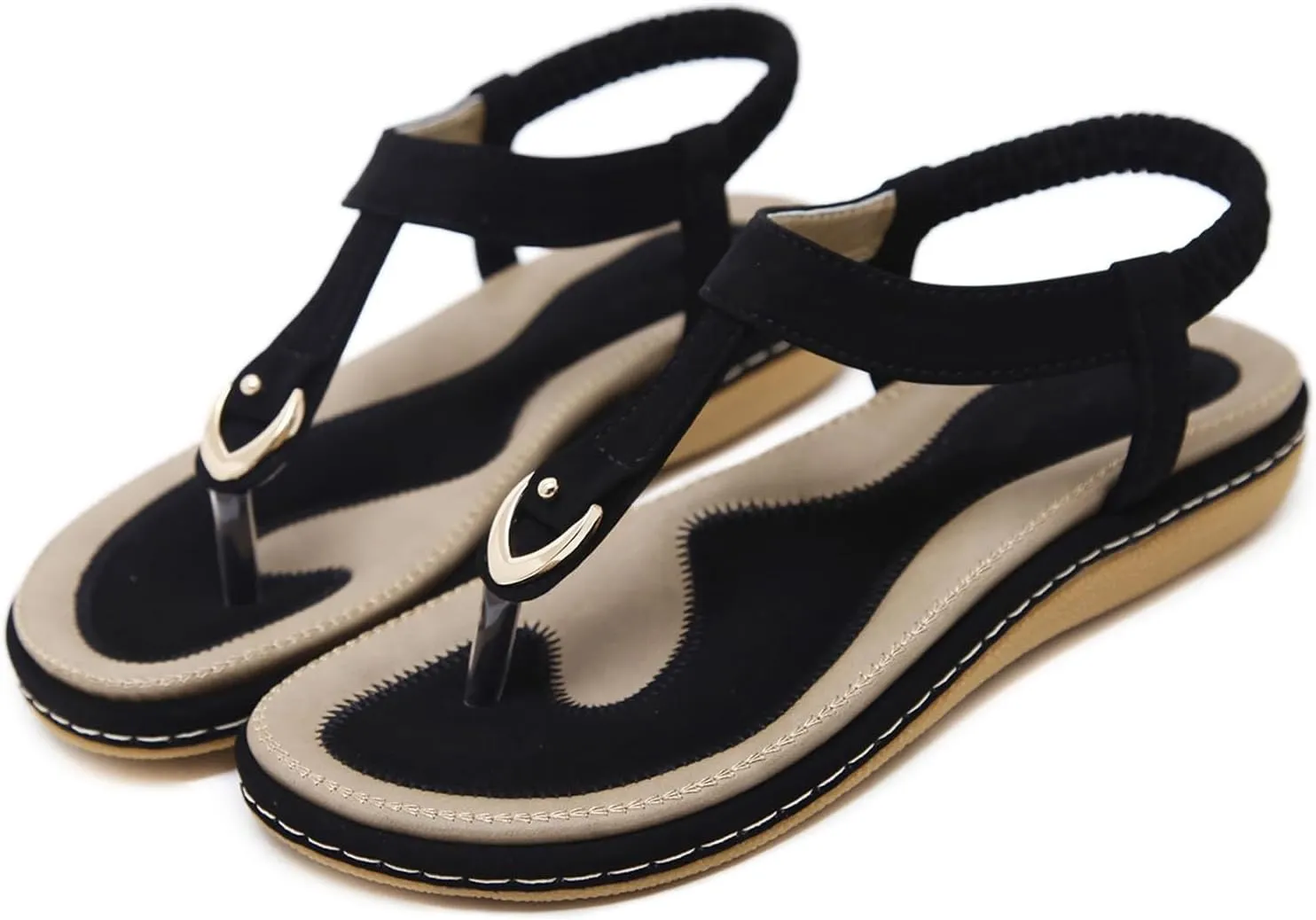 Flat Sandals for Women 2025 Bedroom Slippers Arch Support Flip Flops Open Toe Slippers Steel Toe Shoes for Men