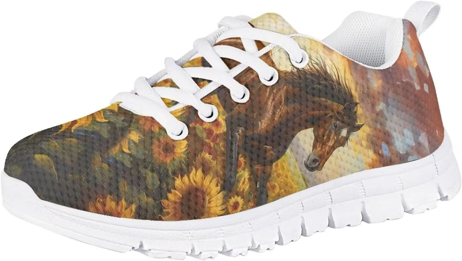 Forchrinse Cute Pug Running Shoes for Kids Boys Girls Lightweight Sneakers Athletic Tennis Shoes for Running Walking Sport