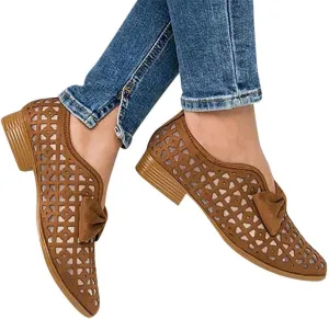 Gibobby Sandals for Women Platform,Womens Casual Round Toe Breathable Wedges Bowknot Hollow Out Walking Beach Shoes