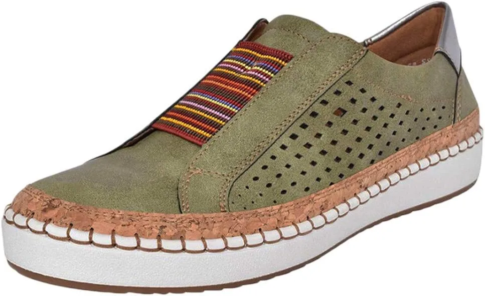 Gibobby Sandals for Women Platform,Womens Casual Round Toe Breathable Wedges Bowknot Hollow Out Walking Beach Shoes