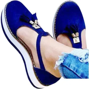 Gibobby Sandals for Women Platform,Womens Casual Round Toe Breathable Wedges Bowknot Hollow Out Walking Beach Shoes