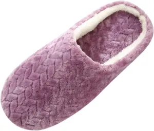 Gibobby Slippers for Women Fuzzy Fluffy Christmas Slippers Warm Cozy House Slippers Slip-on Indoor Outdoor Slippers