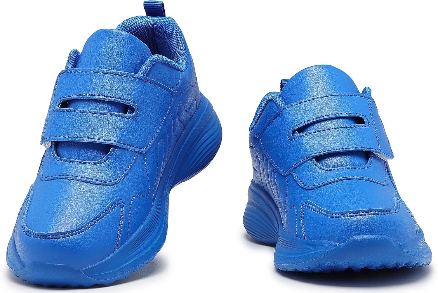 Girls Sneakers Boys Shoes Lightweight Fashion Dual Hook and Loops Kids Running Shoes