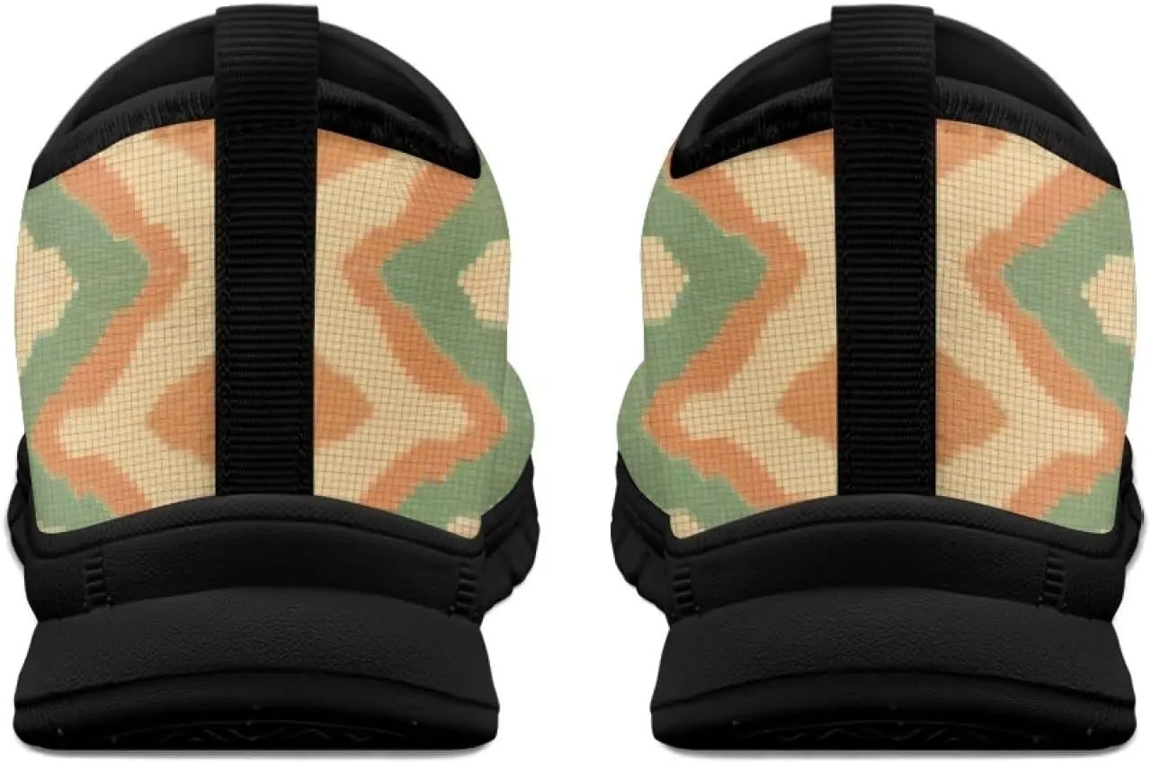 GOSTONG Sneakers for Men Breathable Cool Mesh Athletic Sneakers Non Slip Rubber Sole Outdoor Running Shoes Black 5 to 14