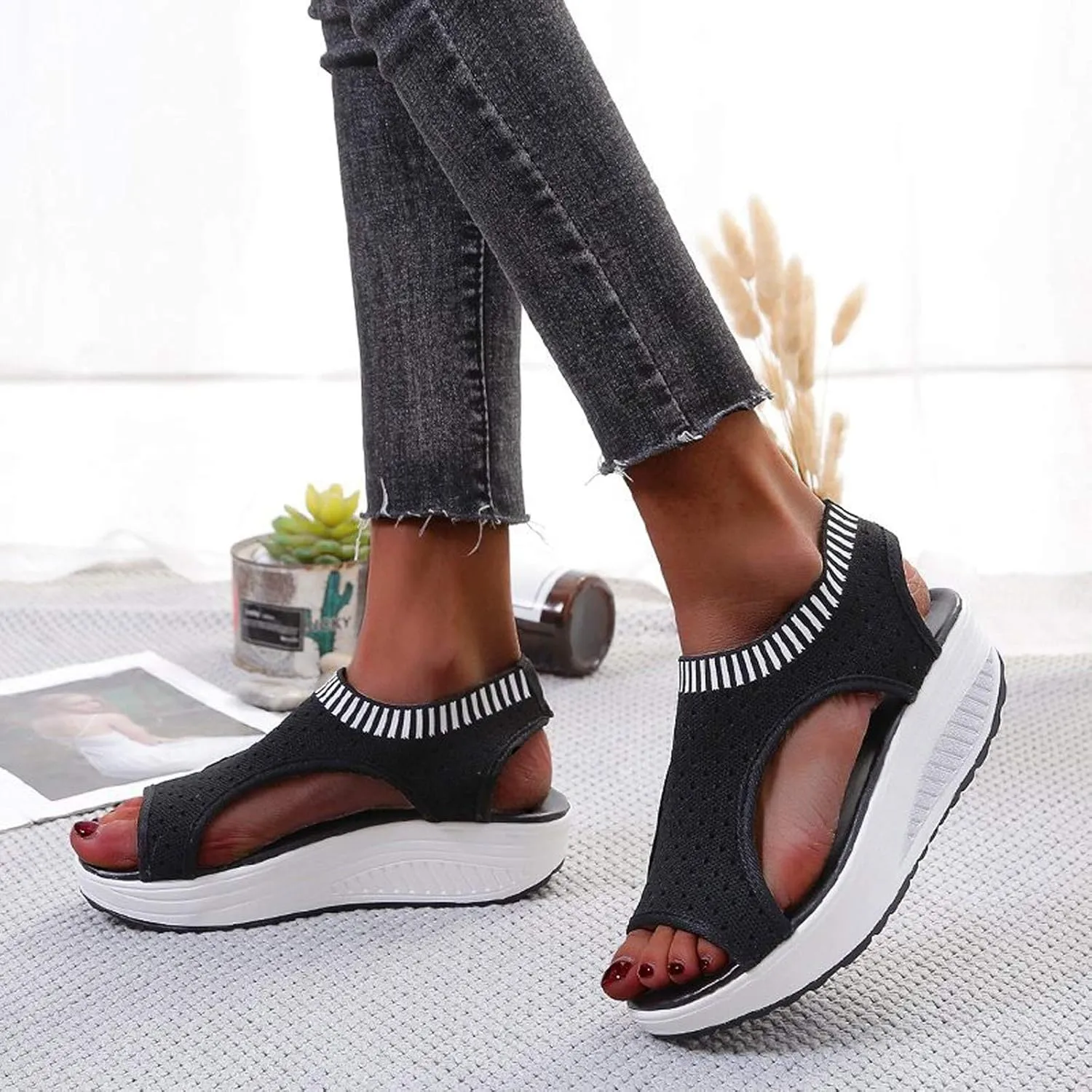 Heeleds Sandals Women Dressy Wide Size Cute Sandal Trendy Strappy Shoes Heeled Gladiator Shoe