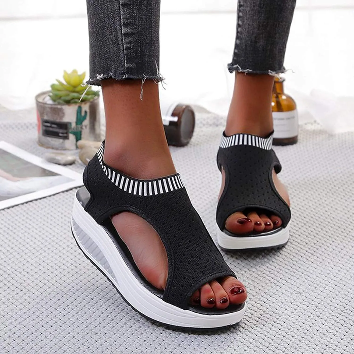 Heeleds Sandals Women Dressy Wide Size Cute Sandal Trendy Strappy Shoes Heeled Gladiator Shoe