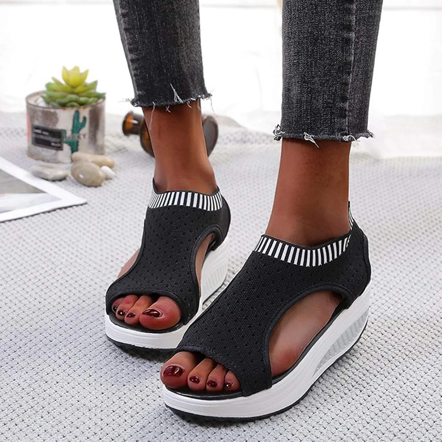 Heeleds Sandals Women Dressy Wide Size Cute Sandal Trendy Strappy Shoes Heeled Gladiator Shoe