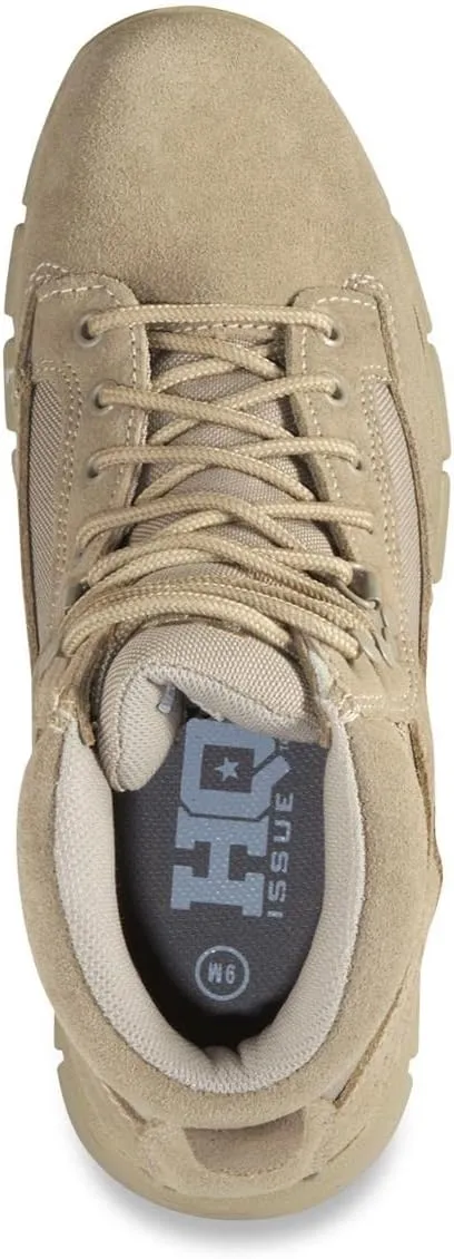 HQ ISSUE Mens 6 Desert Tactical Boots Waterproof Military Combat Hiking Shoes