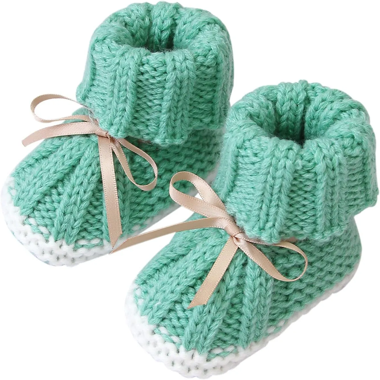 Infant Baby Girls Boys Booties Warm Baby Socks Shoes Newborn Crib Shoes Baby Footwear Crib Light