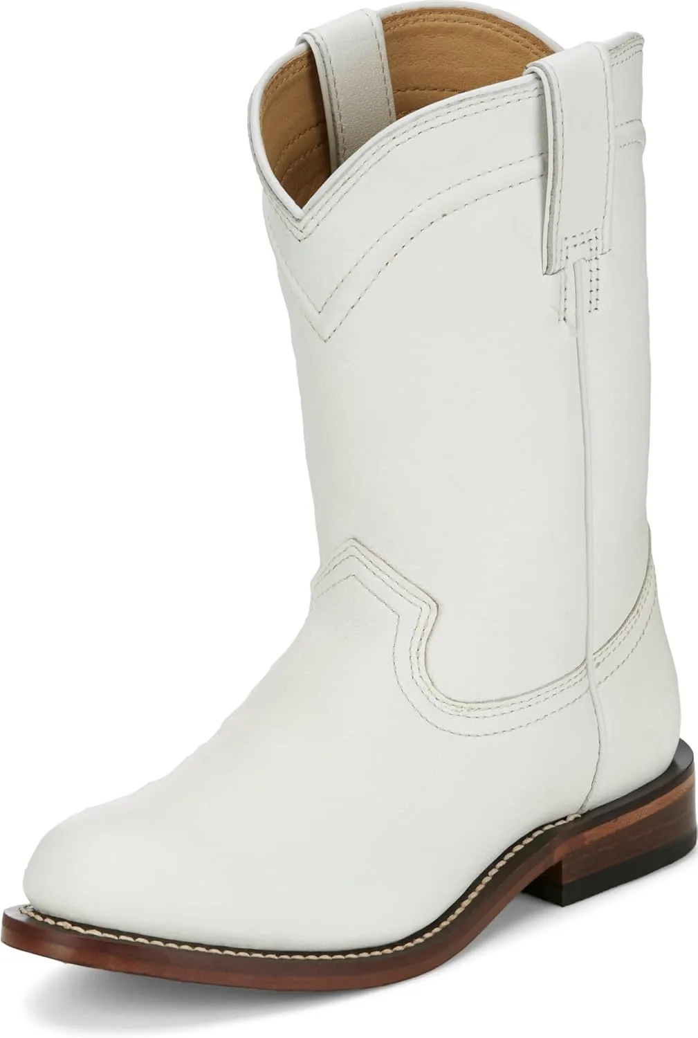 Justin Holland Women's Fashionable Leather Boots - Stylish, Comfortable Footwear for Everyday Wear