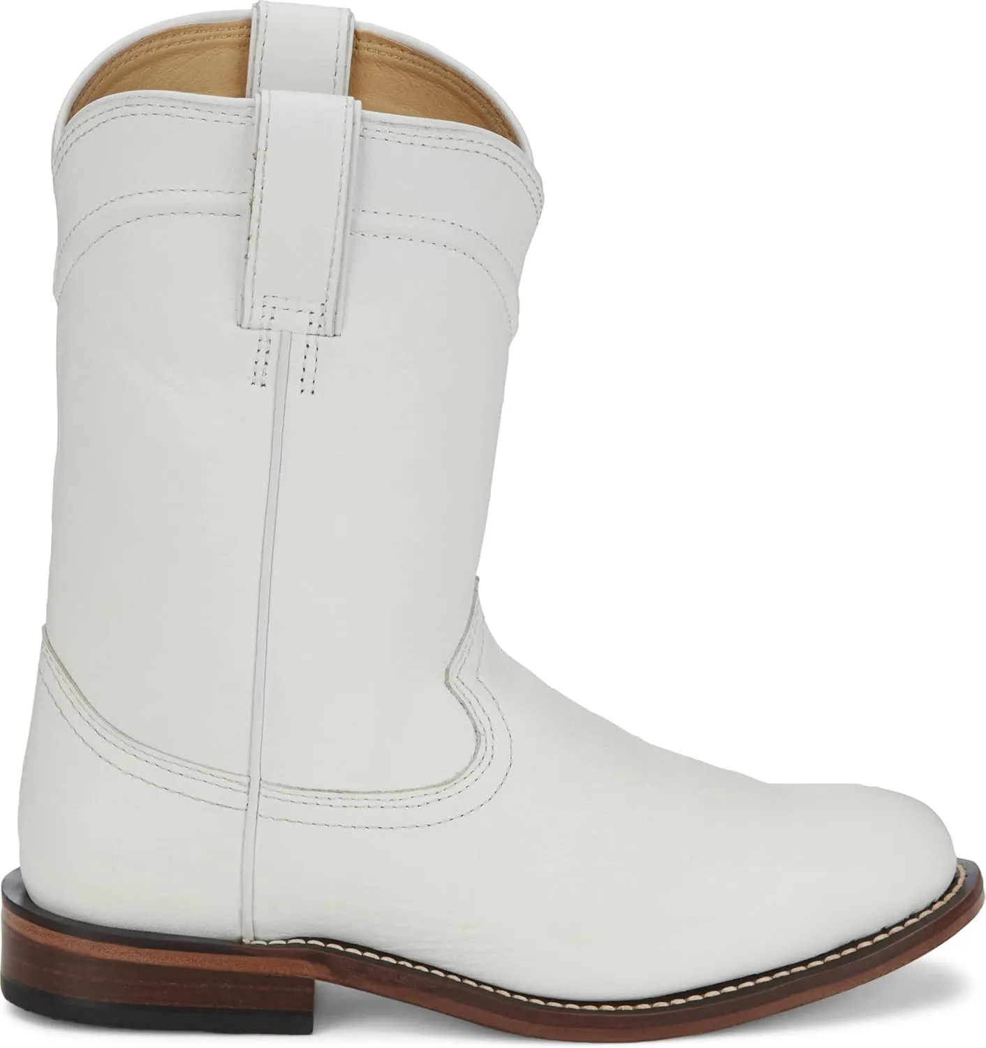 Justin Holland Women's Fashionable Leather Boots - Stylish, Comfortable Footwear for Everyday Wear