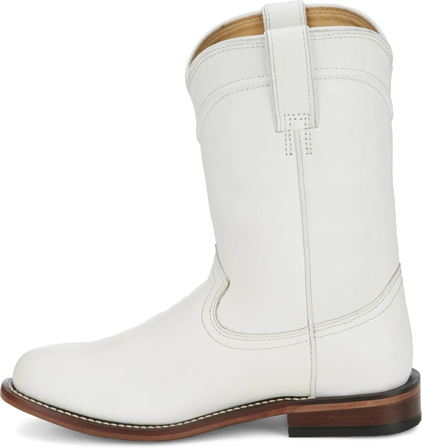 Justin Holland Women's Fashionable Leather Boots - Stylish, Comfortable Footwear for Everyday Wear